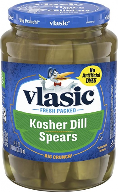 Vlasic Kosher Dill Spears 710ml
